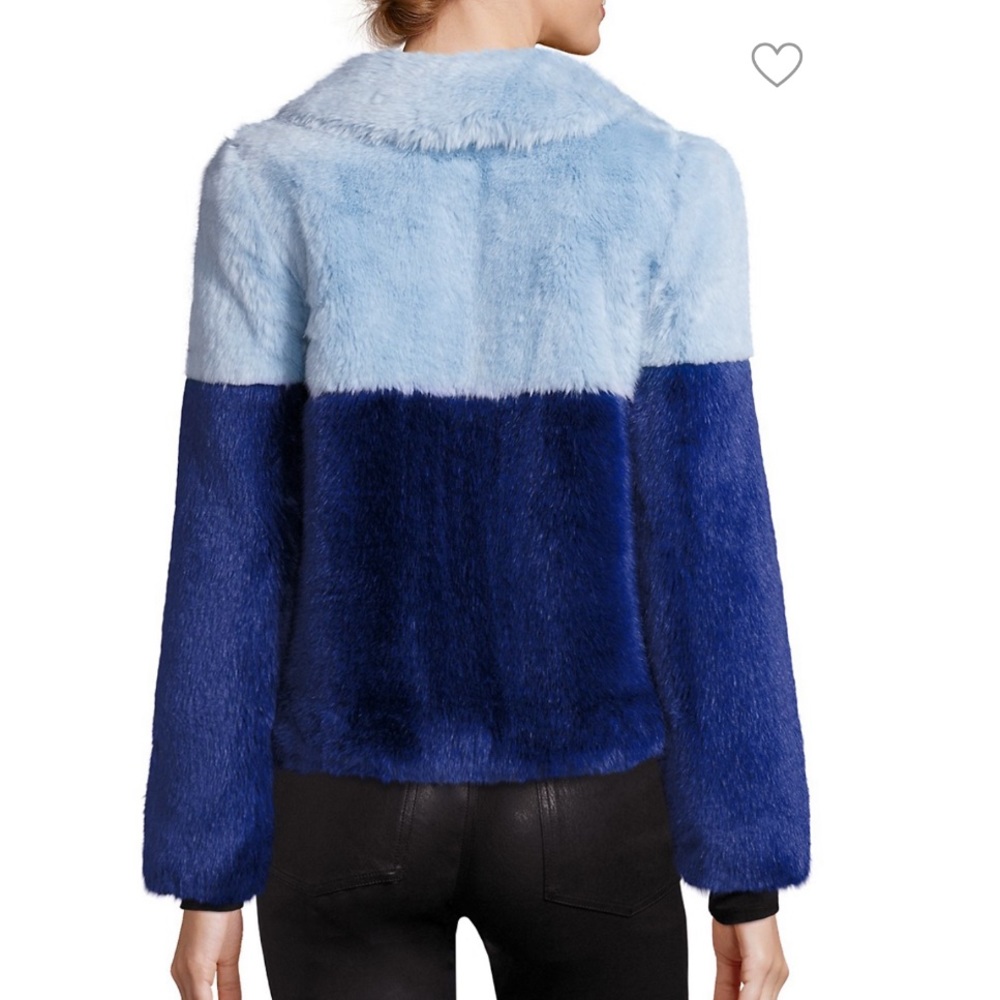 Alice + Olivia Damaris Faux Fur Jacket Copy - Picture 4 of 8